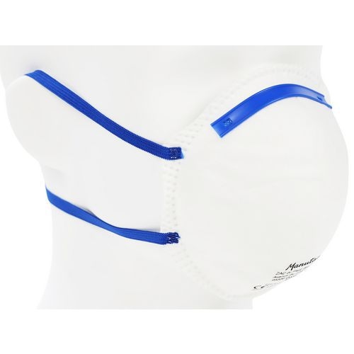 20 Demi-masques respiratoires coque à usage unique FFP2 Sans soupape - Image 3