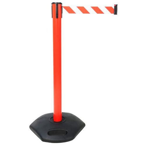 Poteau à sangle - PVC - 2 m - Manutan Expert - Image principale