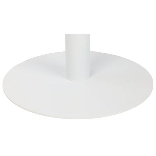 Table de réunion haute Easy Office pied métal Ø 80 cm Blanc - Manutan Expert - Image 3