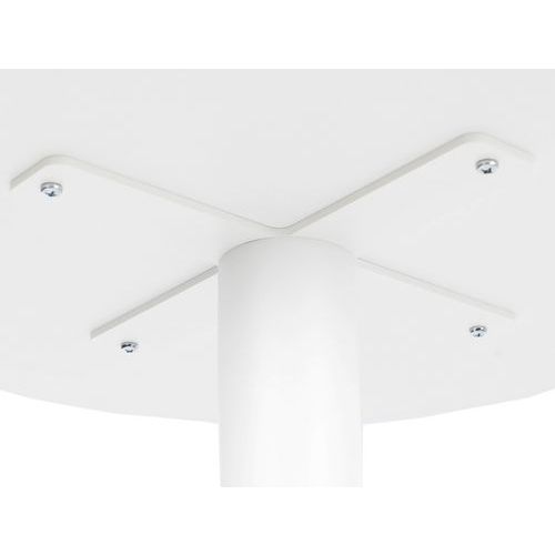 Table de réunion haute Easy Office pied métal Ø 80 cm Blanc - Manutan Expert - Image 6
