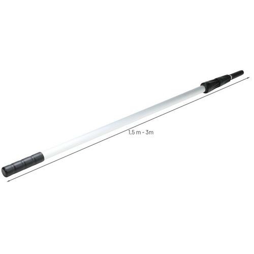 Perche télescopique aluminium - Longueur 3 x 1 m - Image 4
