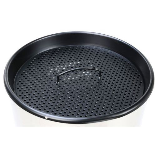 Poubelle-cendrier en Inox avec ouverture - 30 L ou 50 L - Manutan Expert - Image 4