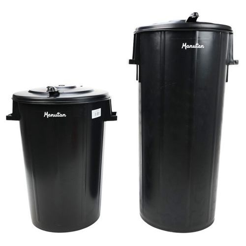 Poubelle avec couvercle - 60 L et 100 L - Manutan Expert - Image 7