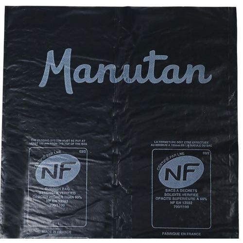 Sac poubelle noir Lot de 500 Déchet léger - 30 et 50L - Manutan Expert - Image 4