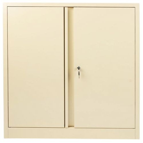 Armoire monobloc à porte battante compacte - H 100 cm - Manutan Expert - Image 4