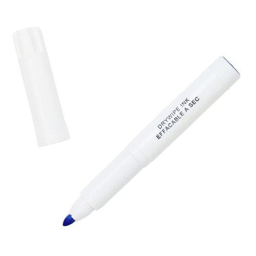 Marqueur effaçable à sec Pichon pointe ogive 4 mm - bleu - Image 3