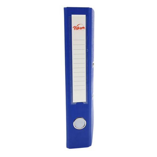 Classeur à levier plastique A4 dos: 50mm avec œillets de blocage - Bleu - Image 2