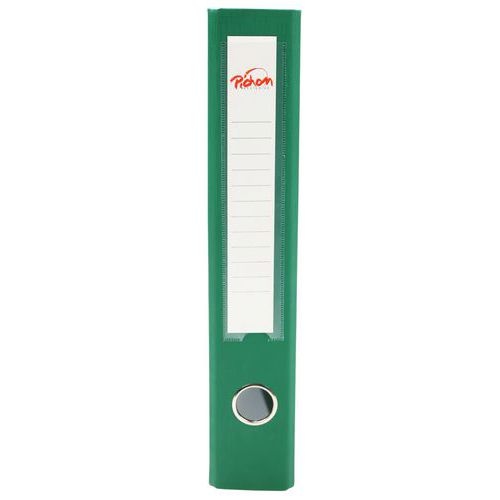 Classeur à levier plastique A4 dos: 50mm avec œillets de blocage - Vert - Image 2