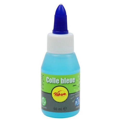 Schoolpack 24 flacons 50 ml + 1 flacon 5 litres colle bleue Pichon + 1 pompe doseuse - Image 6