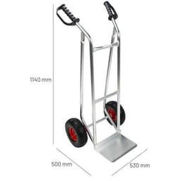 Diable alu - Roues increvables - Force 200 kg - Image 5