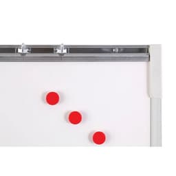 Tableau blanc magnétique simple cadre alu strié naturel - 1 x 1,20 m - Image 3