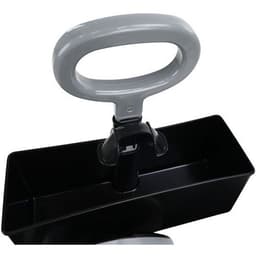 Chariot de lavage 2 x 15 L avec bac produit Presse et Poignée latérale - Image 11