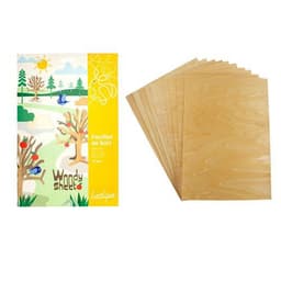 Coupon de feuilles de bois A4 - Image principale