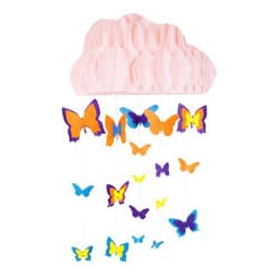 Pochette de 150 papillons en feutrine adhésive - Image 2