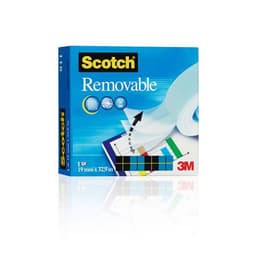 Rouleau adhésif repositionnable invisible 19 mm x 33 m - Image principale