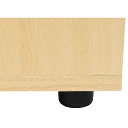 Caisson hauteur bureau Quatuor profondeur 70 cm Hêtre/alu Hêtre - Image 3