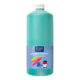 Flacon 2 litres gouache redimix lefranc bourgeois - vert émeraude - Image principale