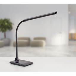 Lampe de bureau LED sur socle Pirro Noir - Image 3