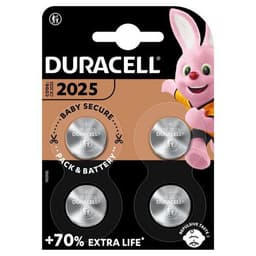 Lot de 4 Pile bouton lithium DL 2025 Lot de 4 Duracell - Image principale