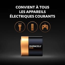 Duracell Plus 100% 4,5V - 1 unité - Image 6