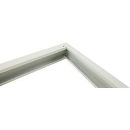 Socle pour case vestiaire largeur 400 mm blanc RAL 1015 - Image 3