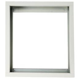 Socle pour case vestiaire largeur 400 mm blanc RAL 1015 - Image 5