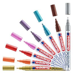 Lot de 10 Marqueur peinture Col.:Rouge Mdl:Edding 751 - Image 4