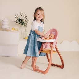 Chaise haute plastique pour poupon - Image 4