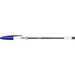 Stylo bille Bic Cristal pointe moyenne - bleu - Image principale