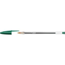 Stylo bille Bic Cristal pointe moyenne - vert - Image principale