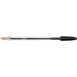 Stylo bille Bic Cristal pointe moyenne - noir - Image 2