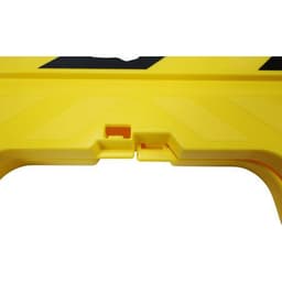 Chevalet de signalisation h600mm x275mm hachure j/n - Image 4