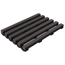 Caillebotis Heronrib, 50 cm x 10 m gris - Image 3