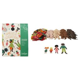 Maxi pack mousse Familles du monde 237pcs - Image principale