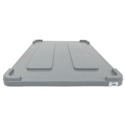 Couvercle pour bac gerbable 550 l gris - Image 6