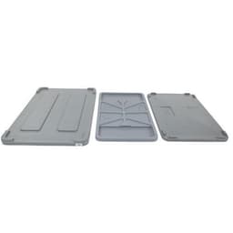 Couvercle pour bac gerbable 550 l gris - Image 7