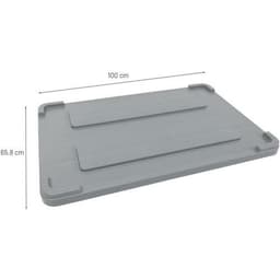 Couvercle pour caisse-palette 280 à 550 L - Manutan Expert - Image 3