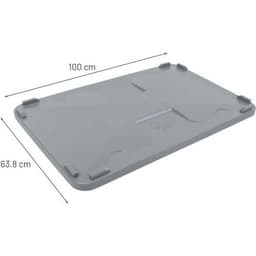 Couvercle pour caisse-palette 280 à 550 L - Manutan Expert - Image 7