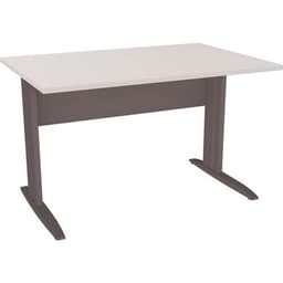 Table en pied L avec carter L120 cm - Idol - Eol - Image principale