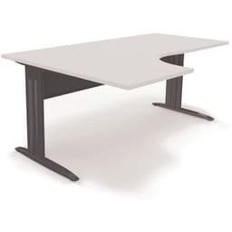 Bureau compact 90 degrés asymétrique L.160 cm Idol - Eol - Image principale