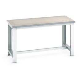 Établi Cubio Linoléum - Largeur 150cm, Profondeur 75cm, Hauteur 84cm - Bott - Image principale