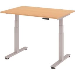 Bureau droit électrique ergonomique à mémoire Evol - Hammerbacher - Image principale