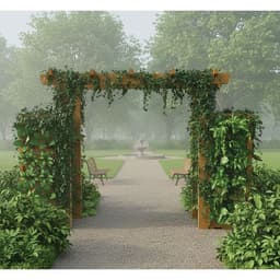 Pergola 2 tours 1,60 mètre - 640 L - Image 3