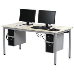 Support UC pour table Figura avec fermeture porte-cadenas - Manutan Expert - Image 2