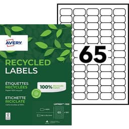 Étiquette recyclée Avery - Impression laser - Avery - Image principale