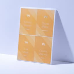 Pochettes badge A6 avec feuilles - Image 2