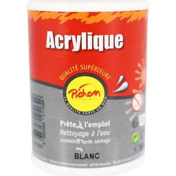 Flacon 500 ml gouache acrylique pichon - blanc - Image 4