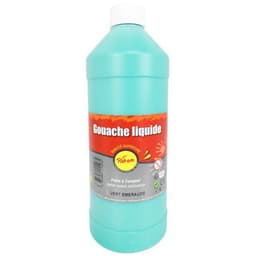 Flacon 1 litre gouache pichon avec bec verseur - vert émeraude - Image principale