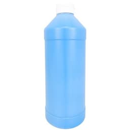 Flacon 1 litre gouache pichon avec bec verseur - bleu primaire (cyan) - Image 4