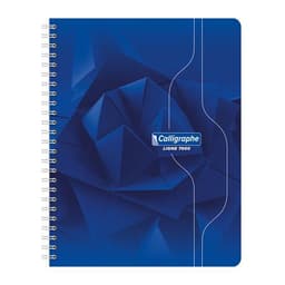 Cahier reliure hélicoïdale 17x22 cm 180 pages 5x5 70g - Image principale